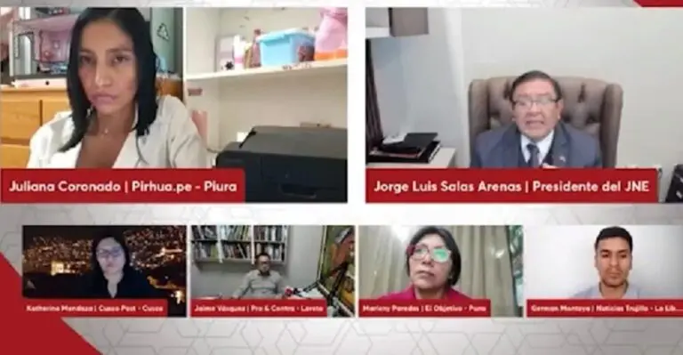 Presidente del JNE: “Es muy peligroso para la democracia controlar a los jueces de las altas cortes” - Perú