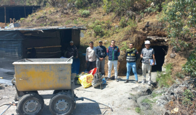 San Martín: Intervienen equipos de minería ilegal en el distrito de Shunte - Perú
