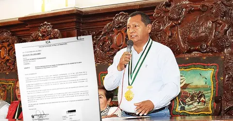 Alcalde de Ica pide al gobierno la declaratoria de Emergencia ante ola de crímenes de extranjeros