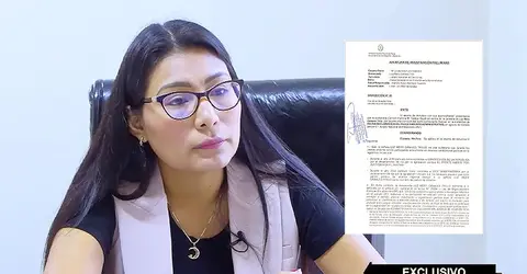 Ica: Fiscalía apertura investigación contra la vicegobernadora regional Luz Canales Trillo