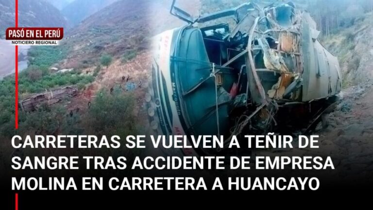 Pasó en el Perú | Sutran e Indecopi investigan accidente en vía Ayacucho-Huancayo que dejó 24 fallecidos - Perú