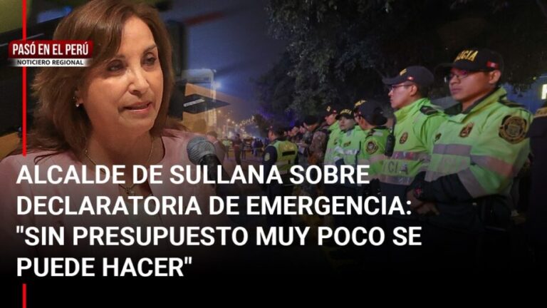 Pasó en el Perú | Sullana a la espera de norma sobre estado de emergencia para actuar contra criminalidad - Perú