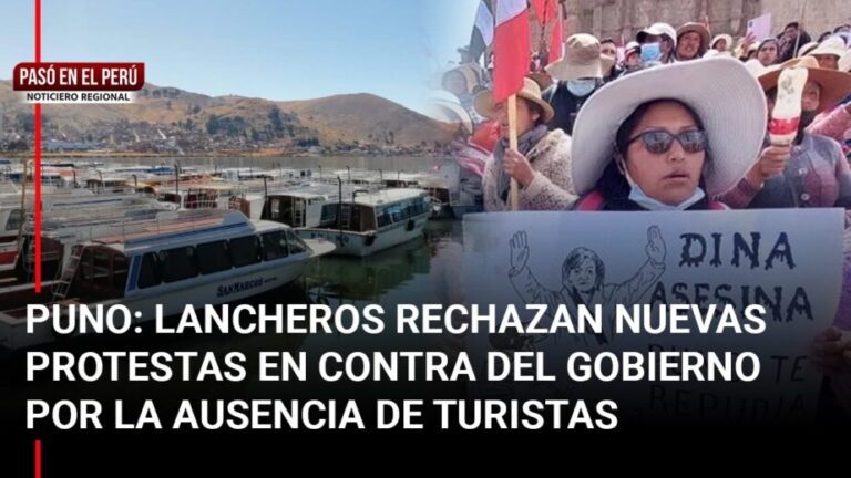 Pasó en el Perú | Parinacochas: Convocan a paro contra Dina Boluarte y gobernador Wilfredo Oscorima - Perú