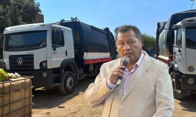 Ica: Alcalde Reyes cae sobre la deuda, empresa de alquiler de camiones recolectores de basura paraliza