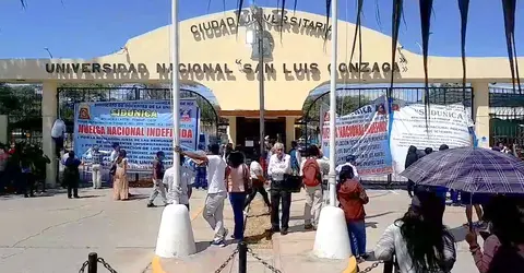Docentes toman la Universidad Nacional San Luis Gonzaga de Ica