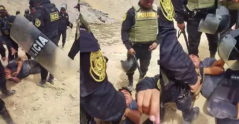 Ica: Policías masacran a periodista cuando grababa un desalojo en la provincia de Chincha