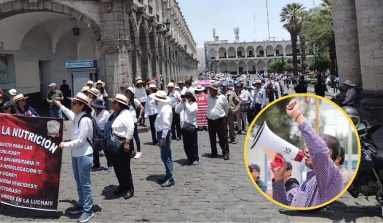 UNSA: Docentes universitarios deciden continuar huelga y esperan apoyo del gobernador - Perú