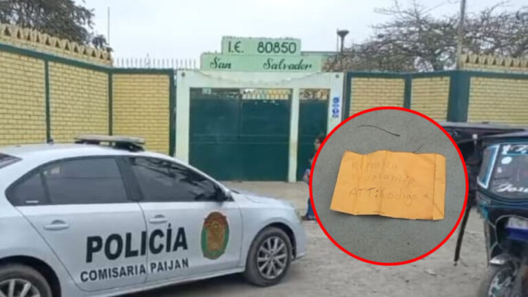 La Libertad: Delincuentes detonan explosivo en colegio durante celebración de la Canción Criolla - Perú