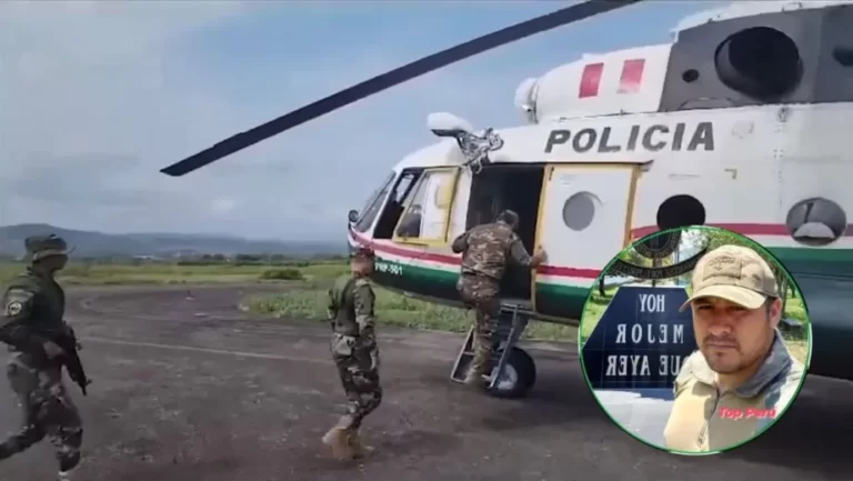 San Martín: Suboficial PNP desaparece en el río Huallaga durante operación antidrogas - Perú