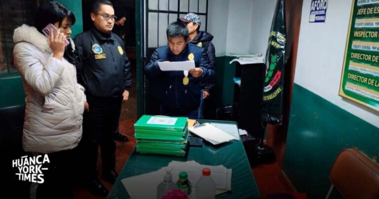 Huancayo: Allanan oficinas de la Sanidad Policial por presuntas coimas en reasignaciones - Perú