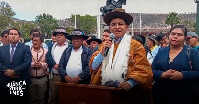 Alcalde de Huancayo inicia marcha de 15 días hacia Lima para exigir más presupuesto municipal - Perú