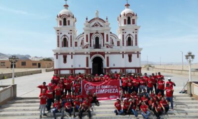 Colaboradores de Caja Ica realizaron limpieza de “Santuario de Yauca”