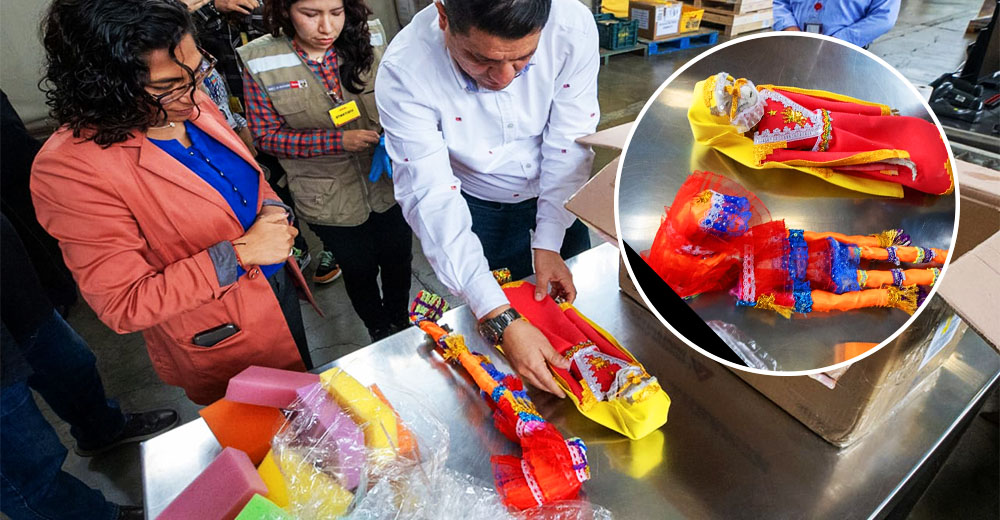 Incautan más 'muñecos alienígenas' fabricados a punto de ser enviados a México