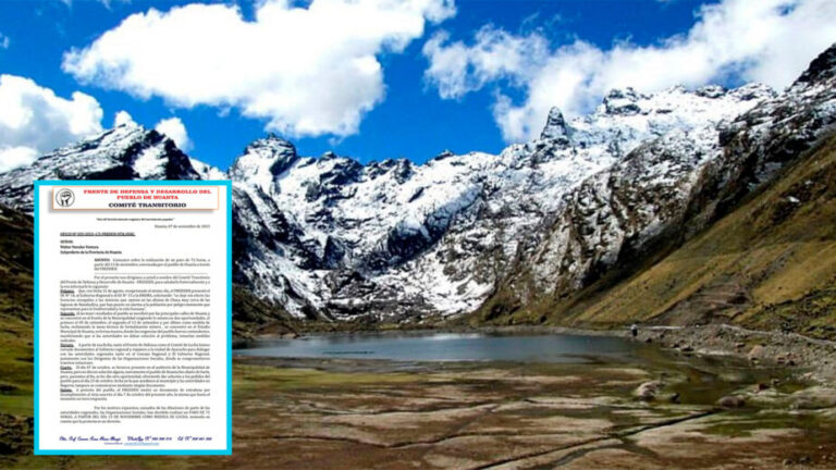 Paro de 72 horas en Huanta contra la minería y en defensa de la biodiversidad - Perú