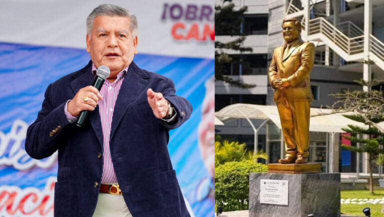 César Acuña anuncia que volverán a instalar su estatua en la UCV: «La están mejorando» - Perú