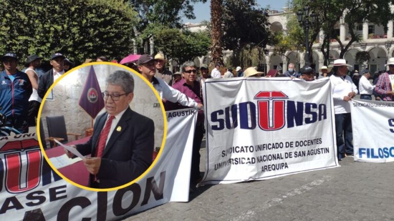 Huelga universitaria: Docentes de la UNSA continúan en paro mientras no haya acuerdo - Perú