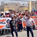 Ica: Manifestantes y abogados presionan para que juez ordene la libertad de Alberto Fujimori
