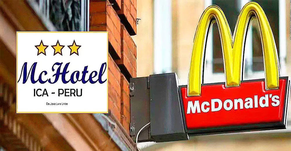 McDonald’s impide registro de marca de un hotel en Ica por llevar el prefijo “Mc”