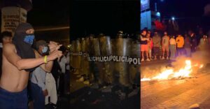 Ica: Bloquean la Panamericana de Sur en Barrio Chino y se produce enfrentamientos