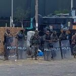 Ica: Policías reguardan Barrio Chino tras amenaza de bloqueos por parte obreros de la agroexportación