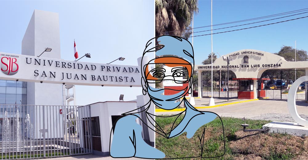 La UNICA y la San Juan Bautista entre las peores universidades del Perú en Medicina