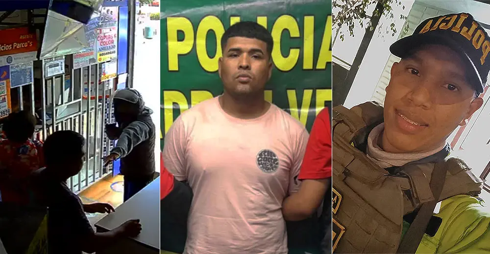 Exclusivo: Delincuente que asaltó Agente BCP en Ica coordinaba con un efectivo de la PNP