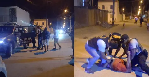 Ica: capturan a extranjeros que se metían a robar en las casa de Llaxta