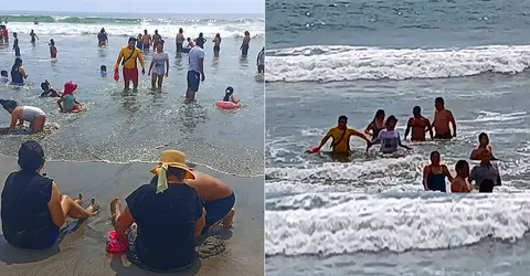 Ica: Siguen acudiendo a playas pese a alerta y reportan constantes rescates