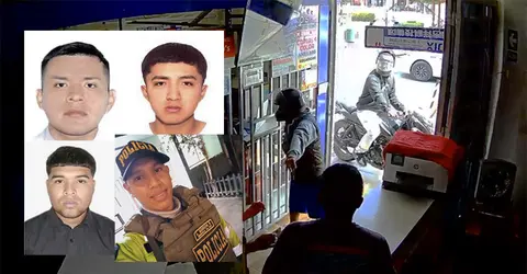 Ica: dictan 12 meses de prisión preventiva para suboficial PNP y banda que asaltó un agente BCP