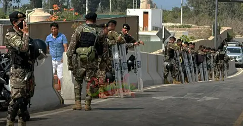 Movilizan gran contingente policial para recibir a Dina Boluarte en la región Ica