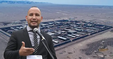 Congresista Alejandro Muñante se interesa en el Megapenal de Ica, obra que fue abandonada en 2020