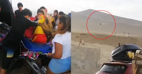 Detienen a dos sujetos por ingresar ilegalmente a Reserva de Paracas en cuatrimotos