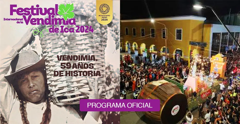 Este es el programa oficial de la Vendimia de Ica 2024