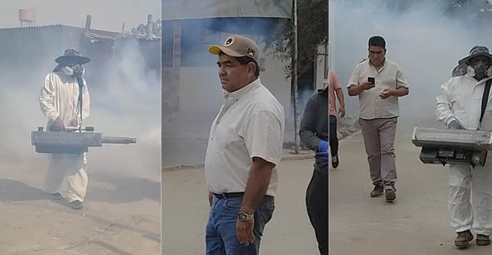 Ica: Candidatos hacen proselitismo fumigando contra el dengue y es un riesgo, advierte Salud