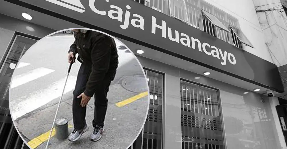 Indecopi multa a Caja Huancayo por discriminar a cliente invidente al solicitar un crédito inmobiliario
