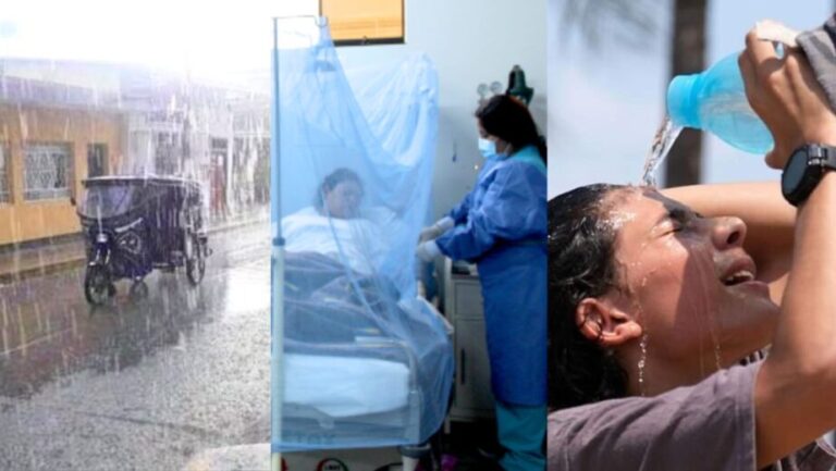 Alerta: Lluvias, dengue, ola de calor y sarampión impactan a todo el Perú - Perú