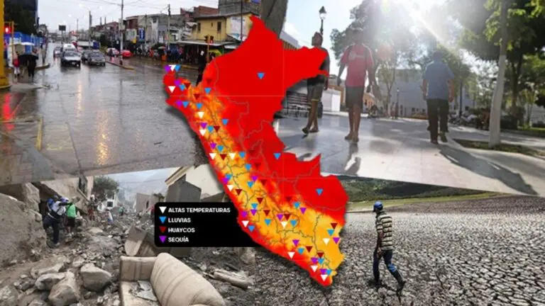Emergencia en Perú por El Niño: Lluvias y temperaturas intensas, activación de quebradas, huaicos y sequía - Perú