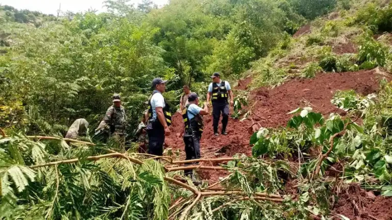 Junín: Derrumbe habría sepultado familia en Mazamari - Perú