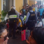 Delincuentes balean a un cambista en plena plaza de armas de Ica