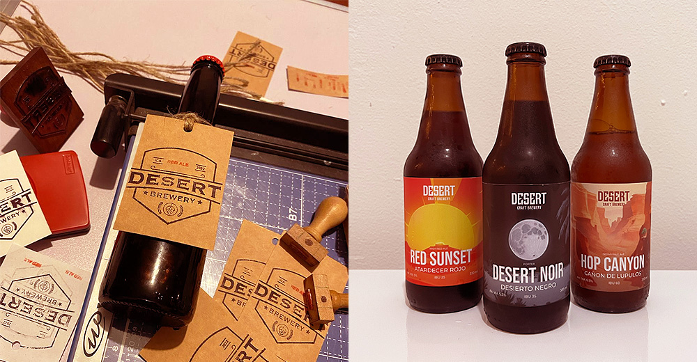 Desert, la cerveza artesanal iqueña que promete conquistar al público.