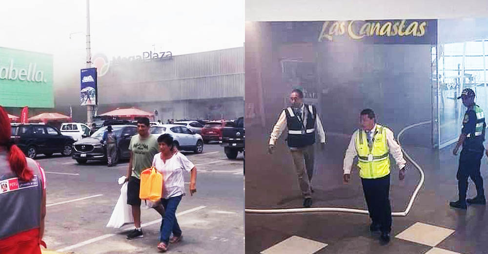 Incendio en Mega Plaza Ica: Osinergmin intervino ante posible fuga de gas