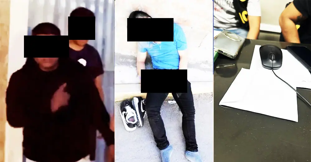 Un joven de 22 años brinda su testimonio ante la Policía Nacional del Perú (PNP) tras ser víctima incluso de intento de abuso sexual.