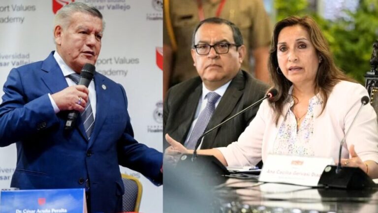 César Acuña: «Premier Otárola debe aclarar su situación ante Dina Boluarte» - Perú