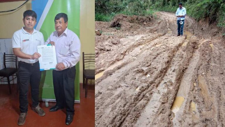 Devida y Municipalidad de Yanahuaya mejorarán más 24 kilómetros de camino vecinal - Perú