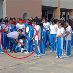 Ica: Alumna se desvanece en plena formación de apertura del año escolar en el colegio Las Mercedes