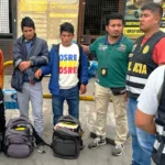 Ica: Detienen a tres sujetos cuando trasladaban drogas hacia la frontera con Chile