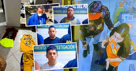 Caen 'Los Pepes de Ica' peligrosa banda que asaltó la tienda de Promart en marzo