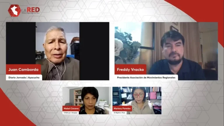 Presidente de Asociación de Movimientos Regionales reconoce que autoridades cambian por el dinero o ambición personal - Perú