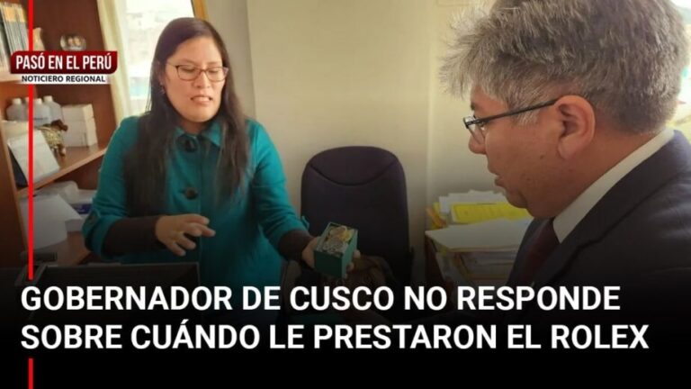 Pasó en el Perú: Fiscalía abre investigación preliminar a gobernador de Cusco por enriquecimiento ilícito - Perú