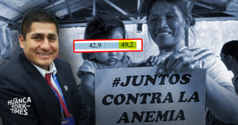 Junín: anemia en niños menores de 3 años se incrementó en primer año de gobernador Zósimo Cárdenas - Perú